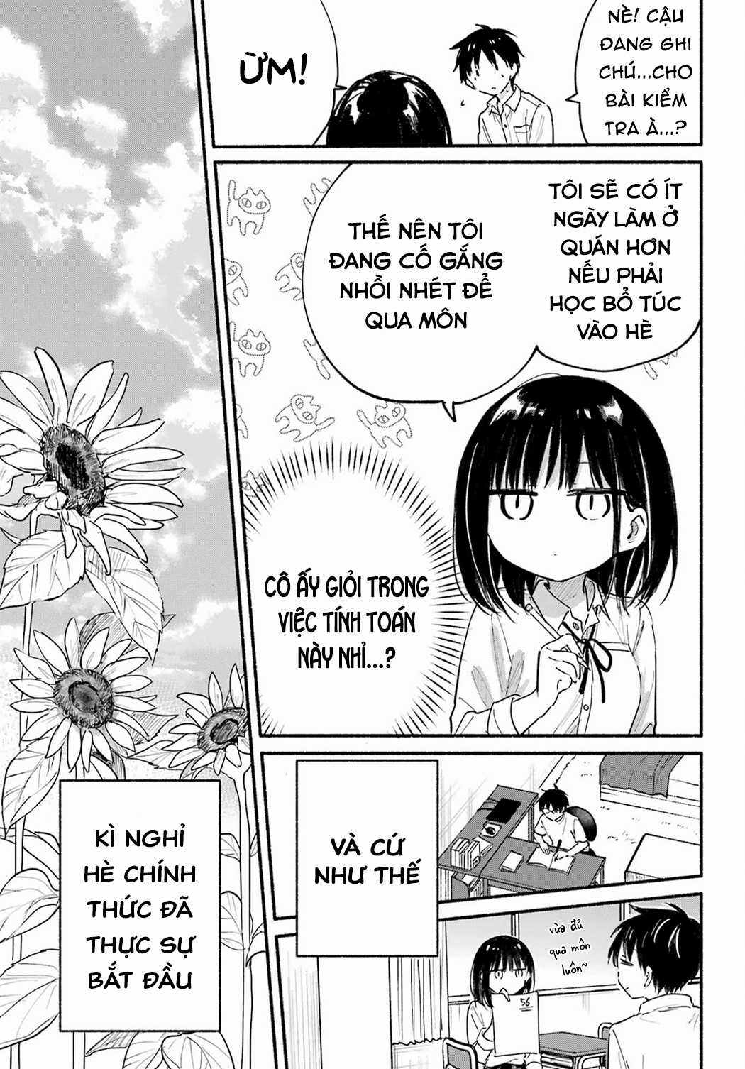 Cô Nàng Mèo Ngủ Gật Và Chàng Trai Hướng Nội Chapter 1 trang 2