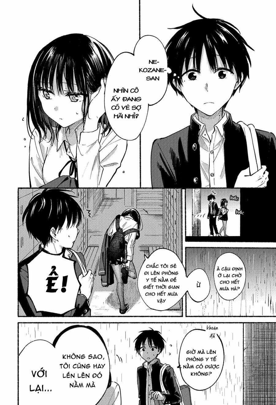 Cô Nàng Mèo Ngủ Gật Và Chàng Trai Hướng Nội Chapter 10 trang 4