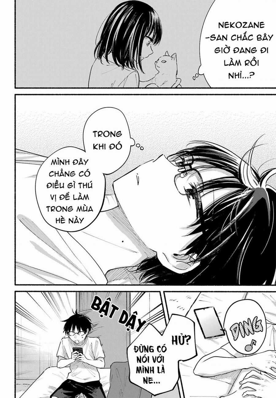 Cô Nàng Mèo Ngủ Gật Và Chàng Trai Hướng Nội Chapter 19 trang 5