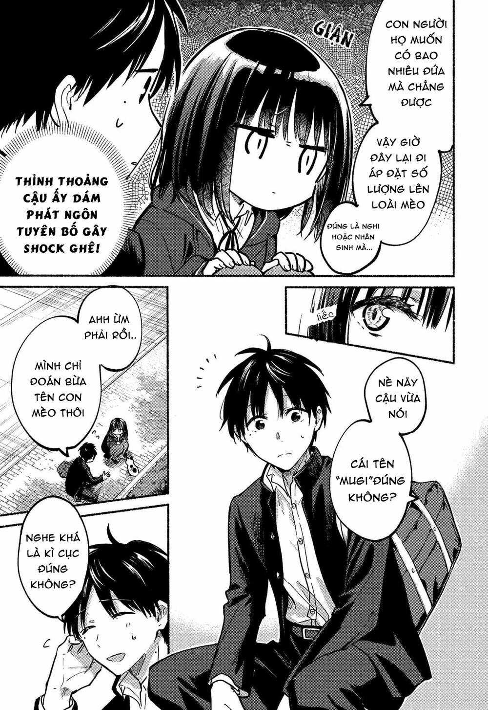 Cô Nàng Mèo Ngủ Gật Và Chàng Trai Hướng Nội Chapter 2 trang 11