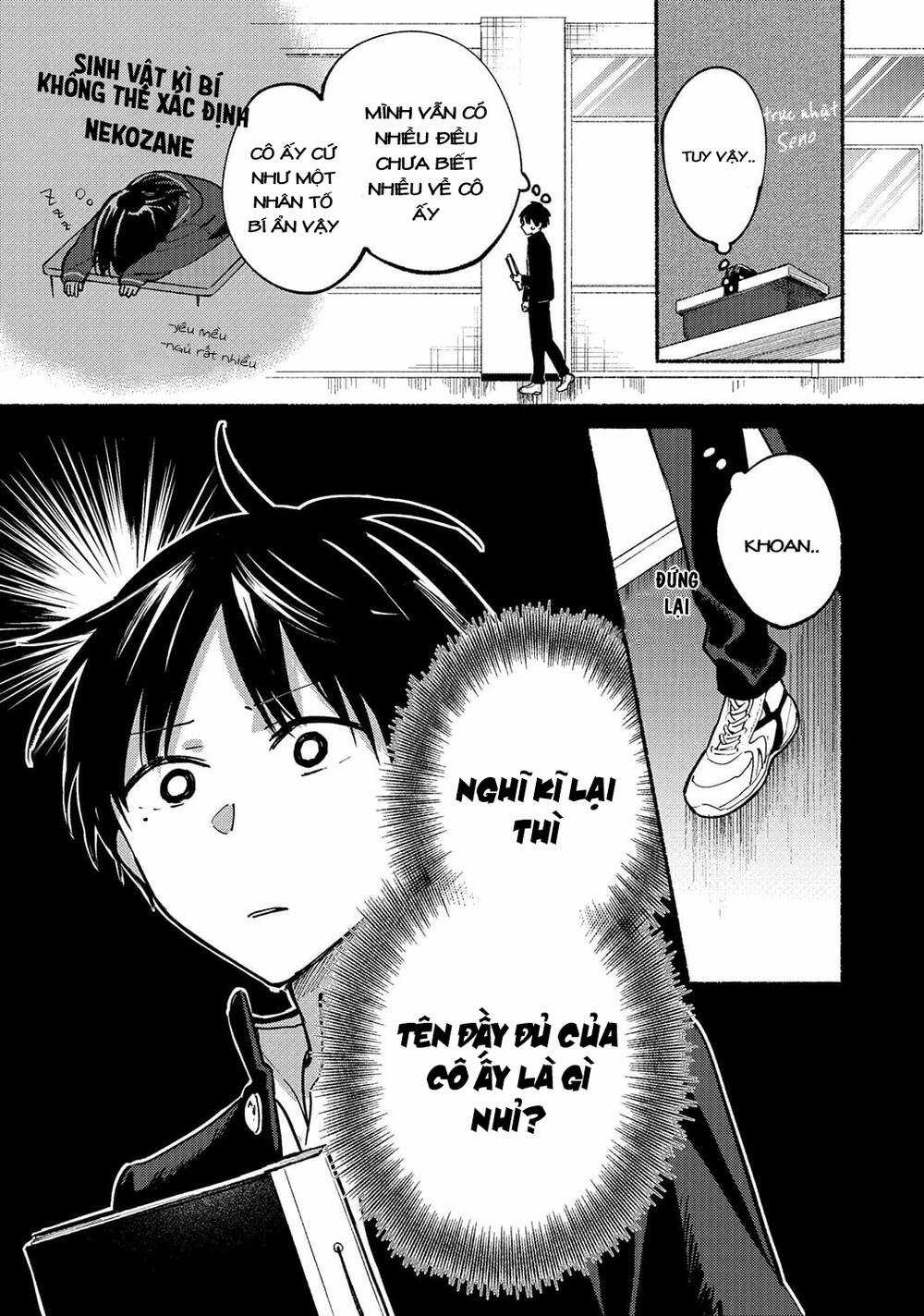 Cô Nàng Mèo Ngủ Gật Và Chàng Trai Hướng Nội Chapter 2 trang 3