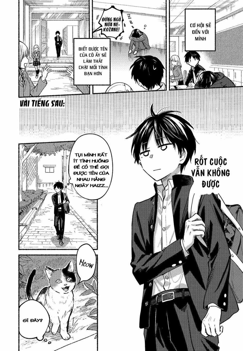 Cô Nàng Mèo Ngủ Gật Và Chàng Trai Hướng Nội Chapter 2 trang 6