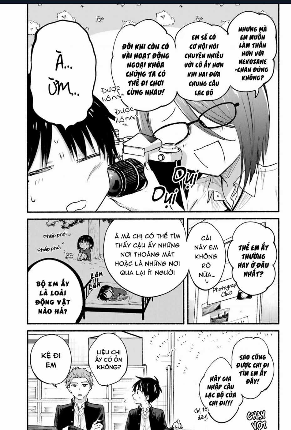 Cô Nàng Mèo Ngủ Gật Và Chàng Trai Hướng Nội Chapter 21 trang 4