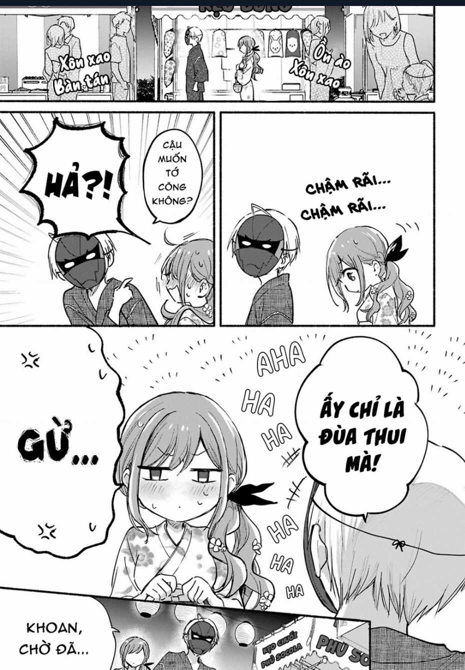 Cô Nàng Mèo Ngủ Gật Và Chàng Trai Hướng Nội Chapter 22 trang 8