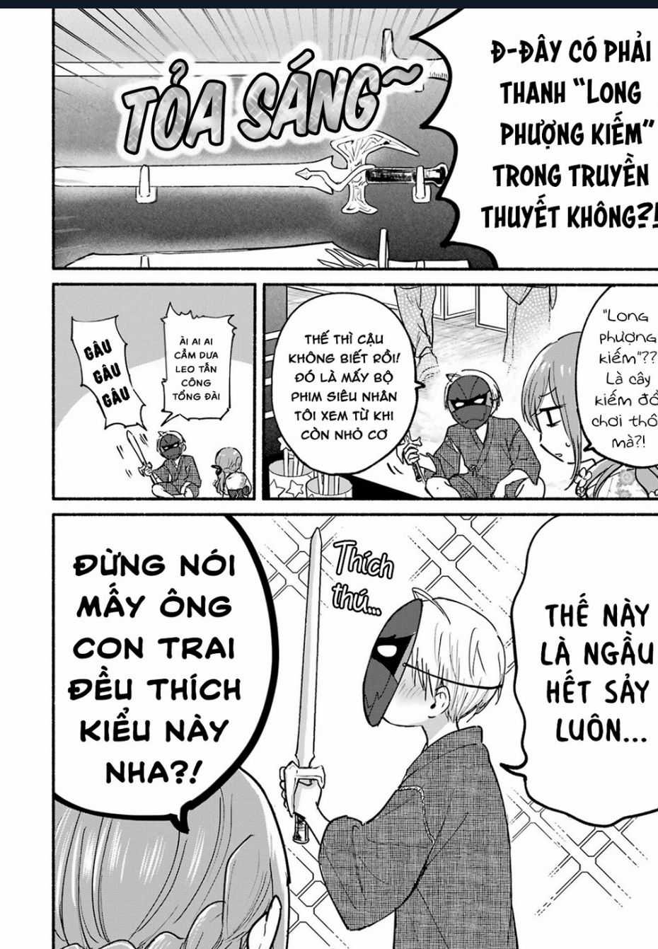 Cô Nàng Mèo Ngủ Gật Và Chàng Trai Hướng Nội Chapter 22 trang 9