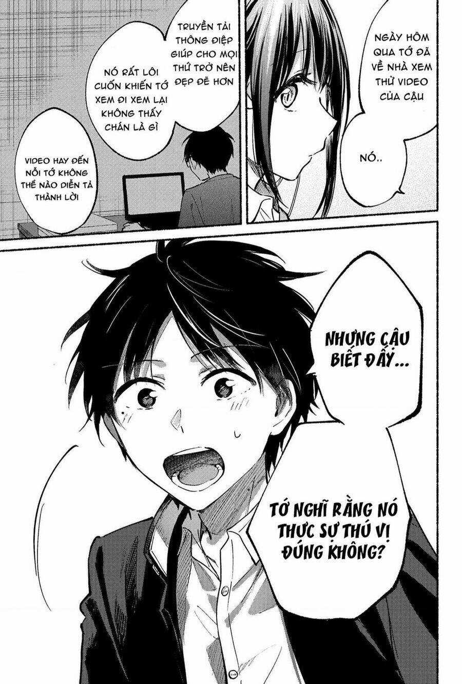 Cô Nàng Mèo Ngủ Gật Và Chàng Trai Hướng Nội Chapter 3 trang 12