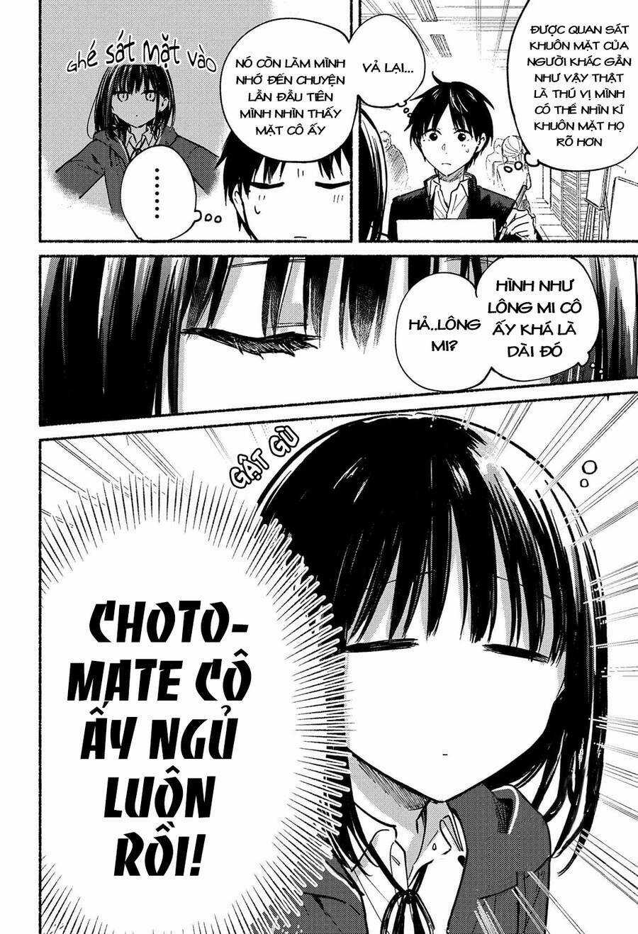 Cô Nàng Mèo Ngủ Gật Và Chàng Trai Hướng Nội Chapter 4 trang 2