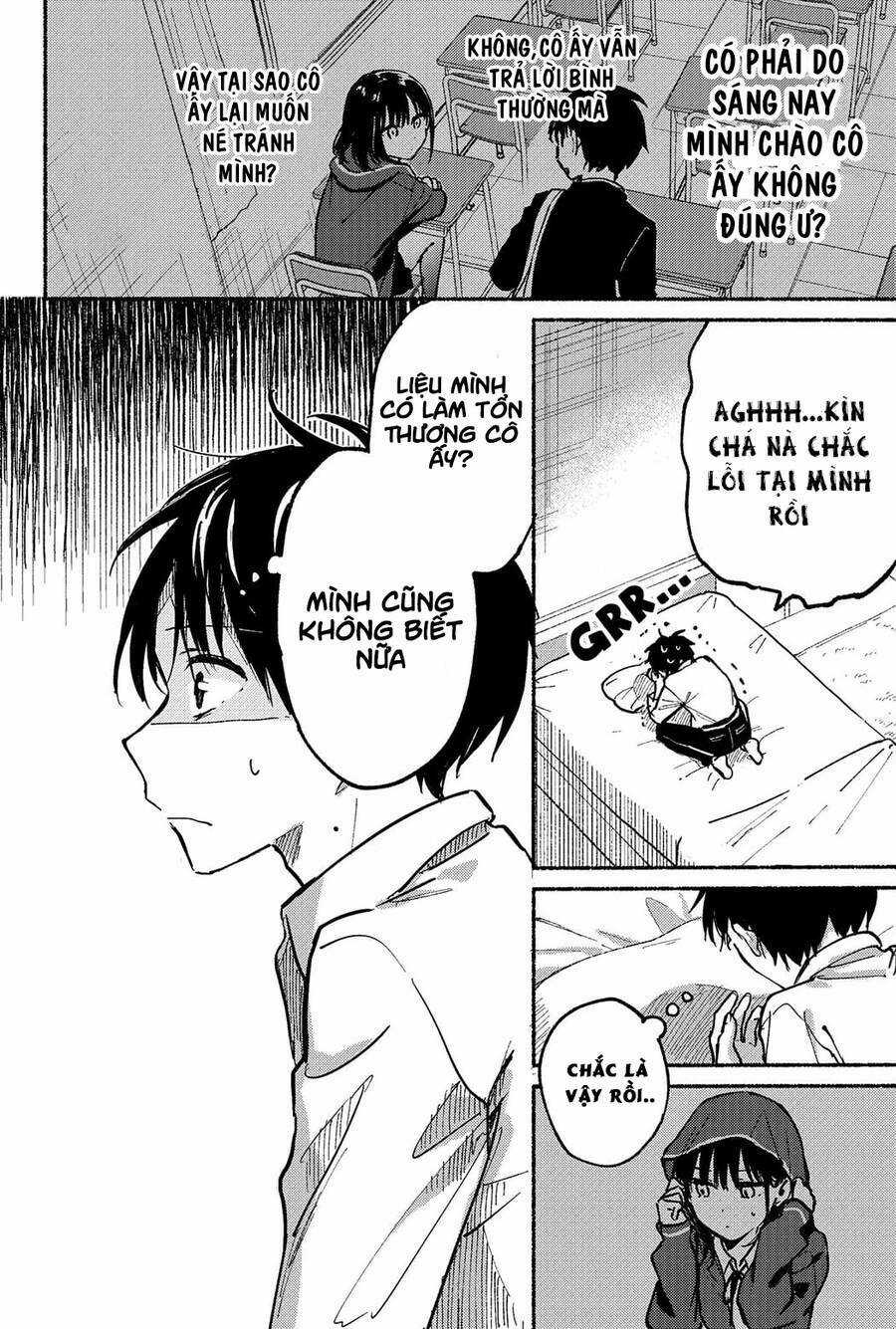 Cô Nàng Mèo Ngủ Gật Và Chàng Trai Hướng Nội Chapter 5 trang 13