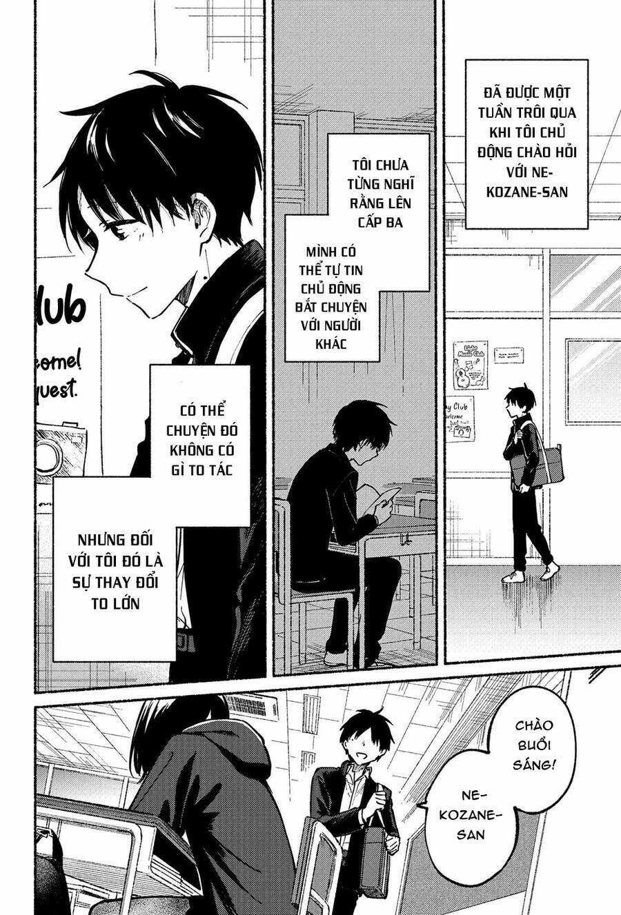 Cô Nàng Mèo Ngủ Gật Và Chàng Trai Hướng Nội Chapter 5 trang 3