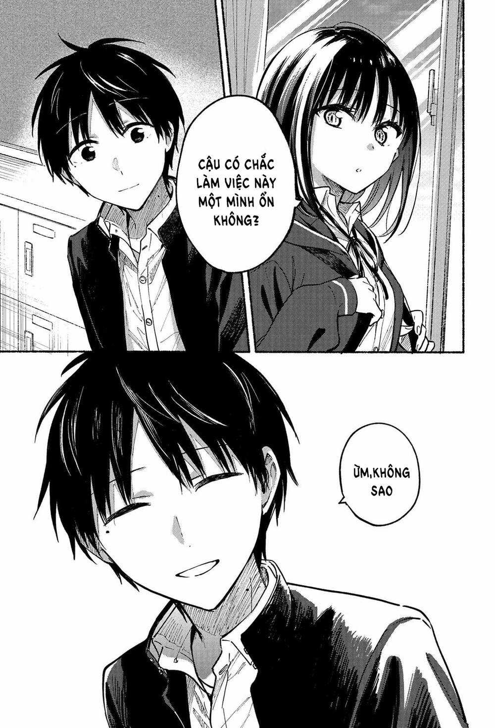 Cô Nàng Mèo Ngủ Gật Và Chàng Trai Hướng Nội Chapter 6 trang 10