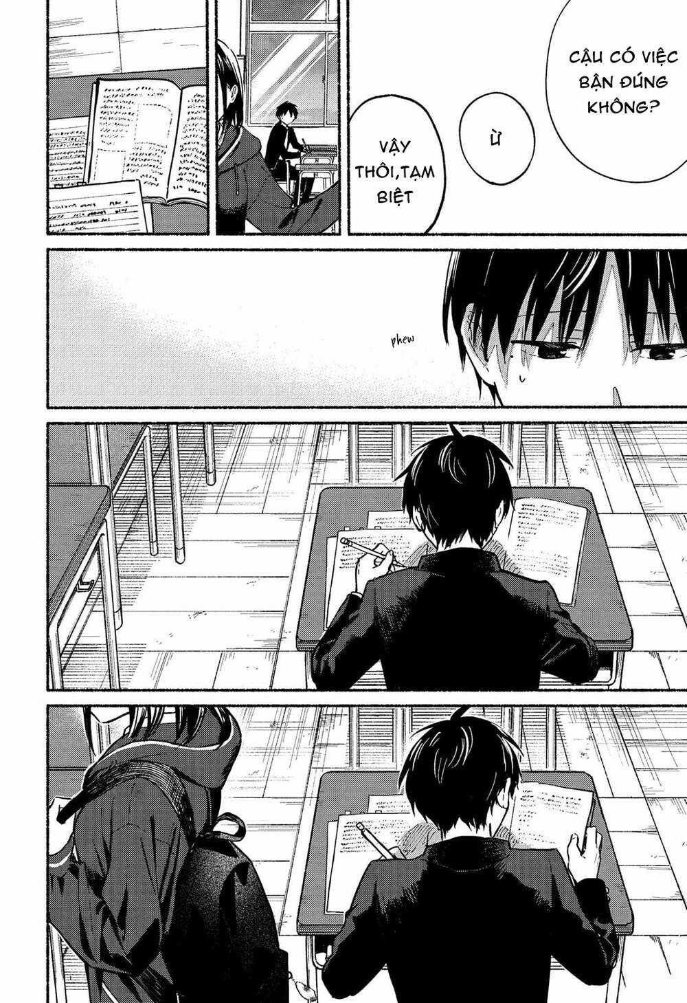 Cô Nàng Mèo Ngủ Gật Và Chàng Trai Hướng Nội Chapter 6 trang 11