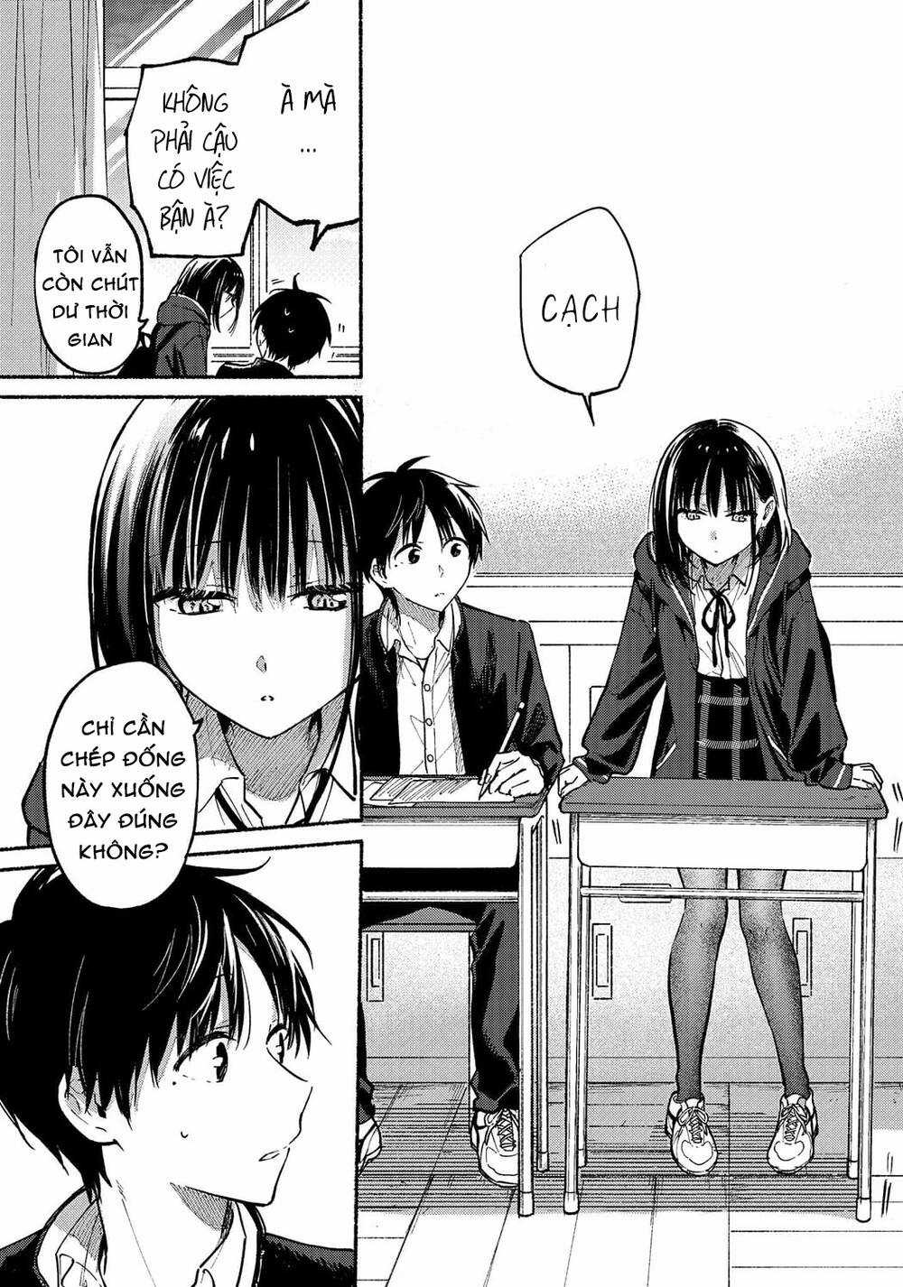 Cô Nàng Mèo Ngủ Gật Và Chàng Trai Hướng Nội Chapter 6 trang 12