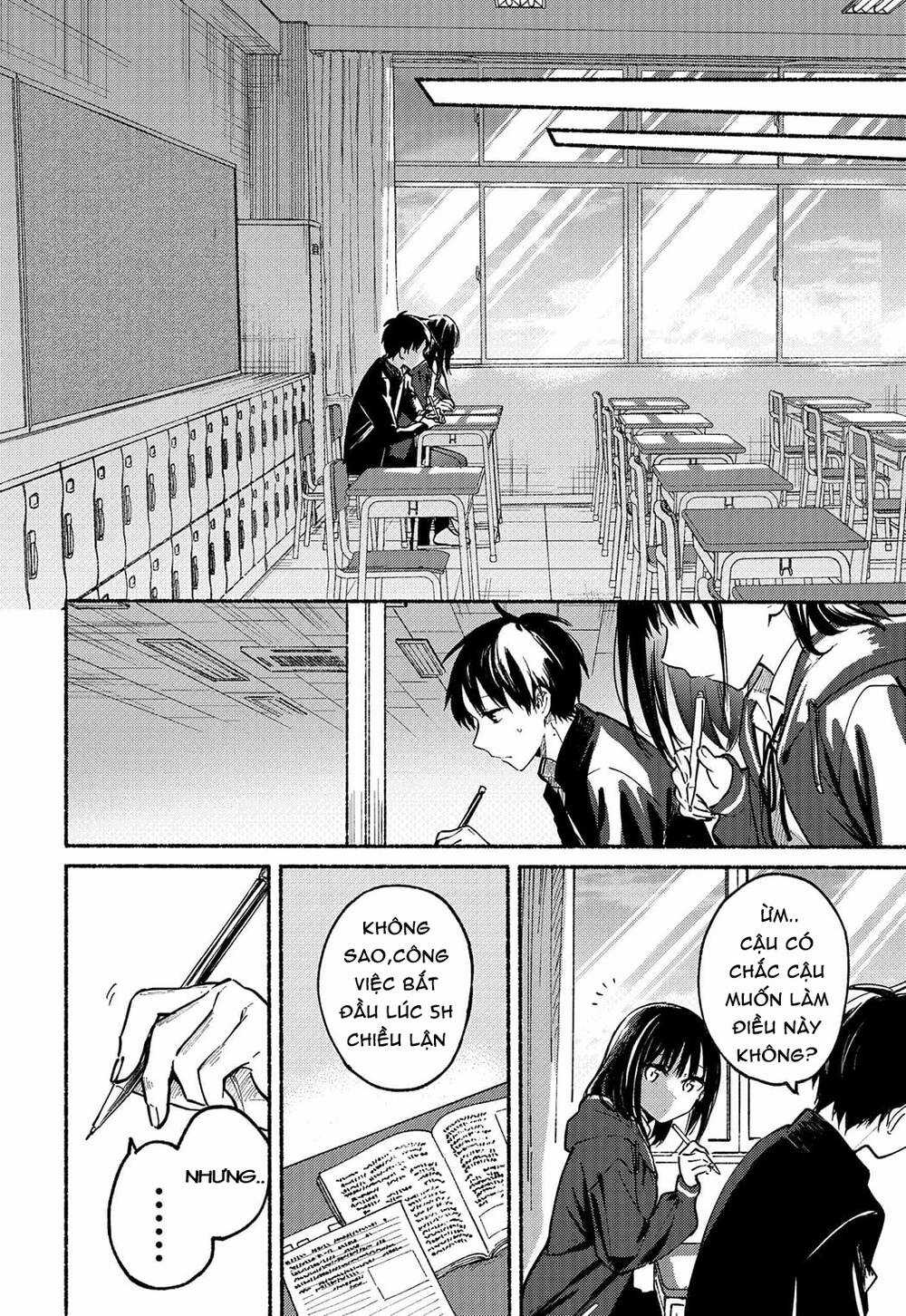 Cô Nàng Mèo Ngủ Gật Và Chàng Trai Hướng Nội Chapter 6 trang 13