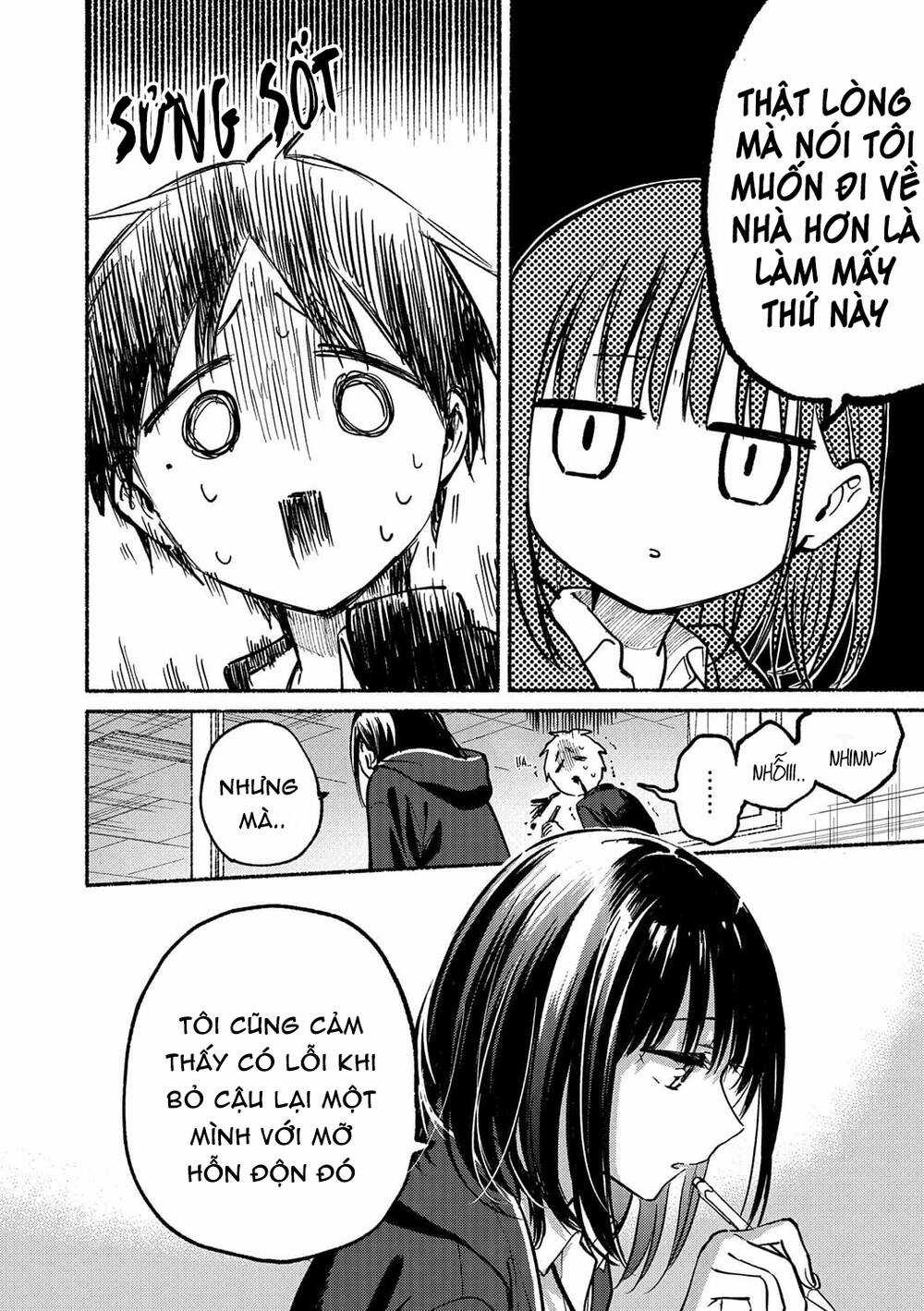 Cô Nàng Mèo Ngủ Gật Và Chàng Trai Hướng Nội Chapter 6 trang 15