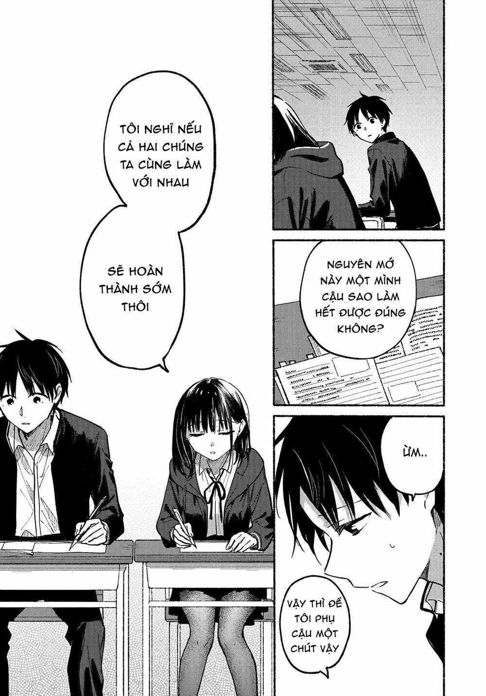 Cô Nàng Mèo Ngủ Gật Và Chàng Trai Hướng Nội Chapter 6 trang 16