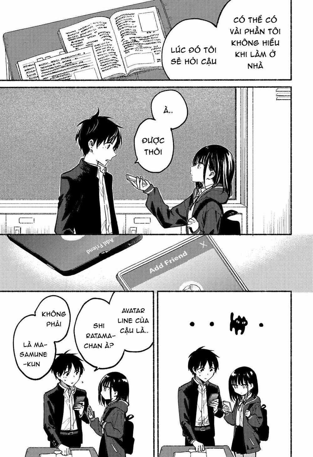 Cô Nàng Mèo Ngủ Gật Và Chàng Trai Hướng Nội Chapter 6 trang 20