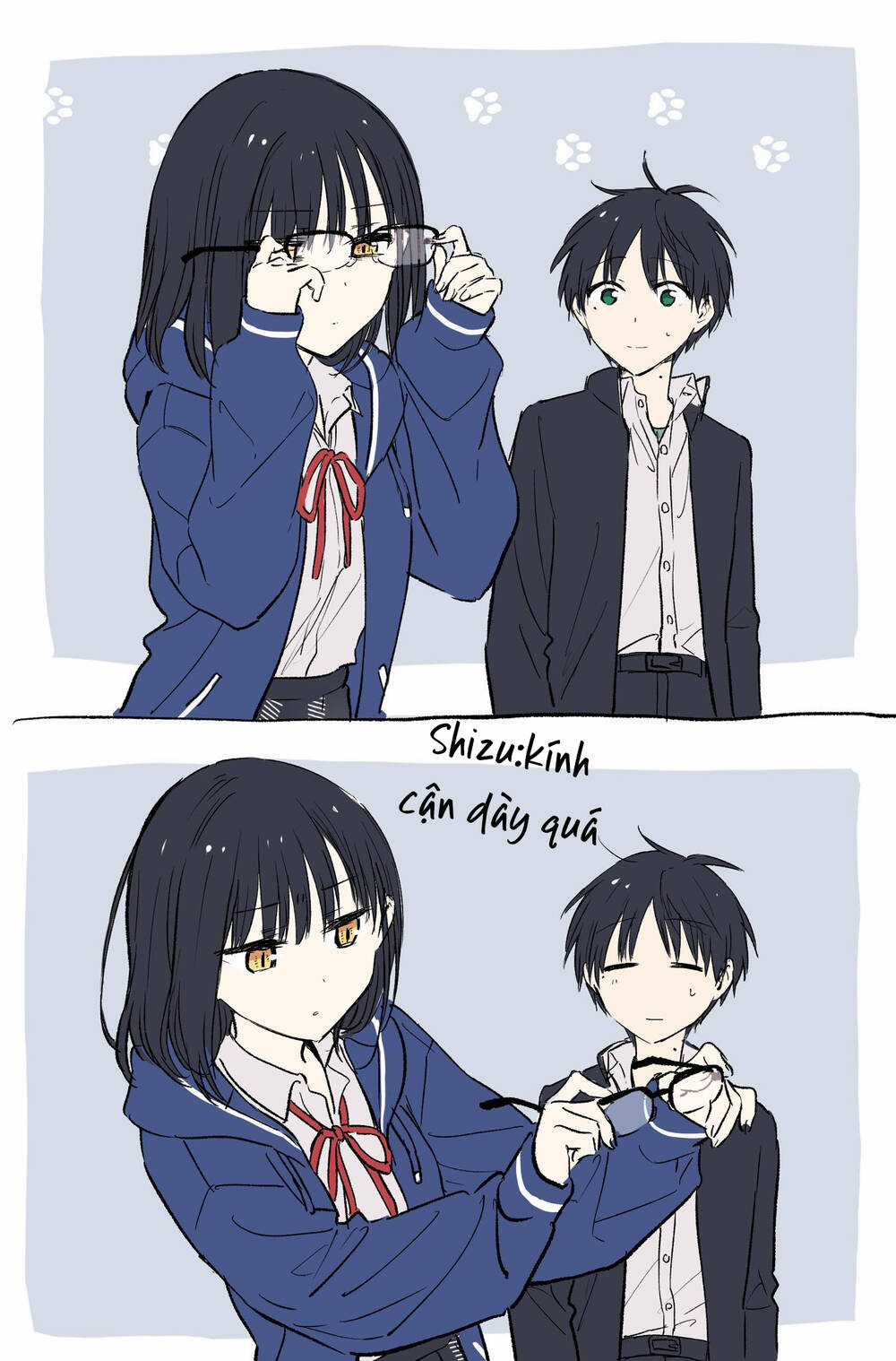 Cô Nàng Mèo Ngủ Gật Và Chàng Trai Hướng Nội Chapter 6 trang 24