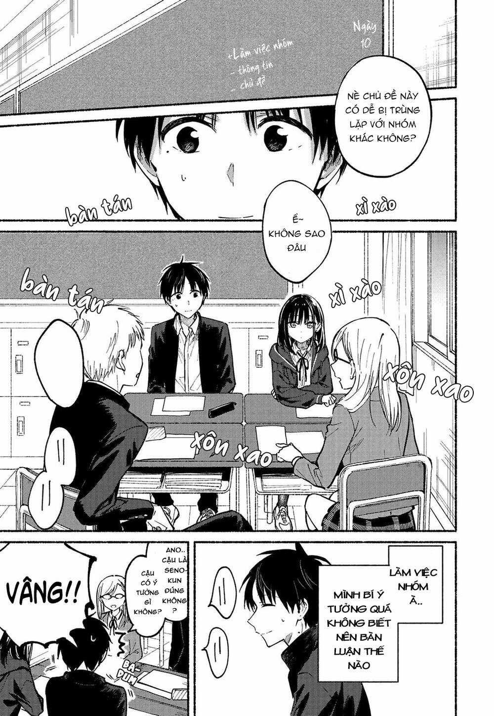 Cô Nàng Mèo Ngủ Gật Và Chàng Trai Hướng Nội Chapter 6 trang 4