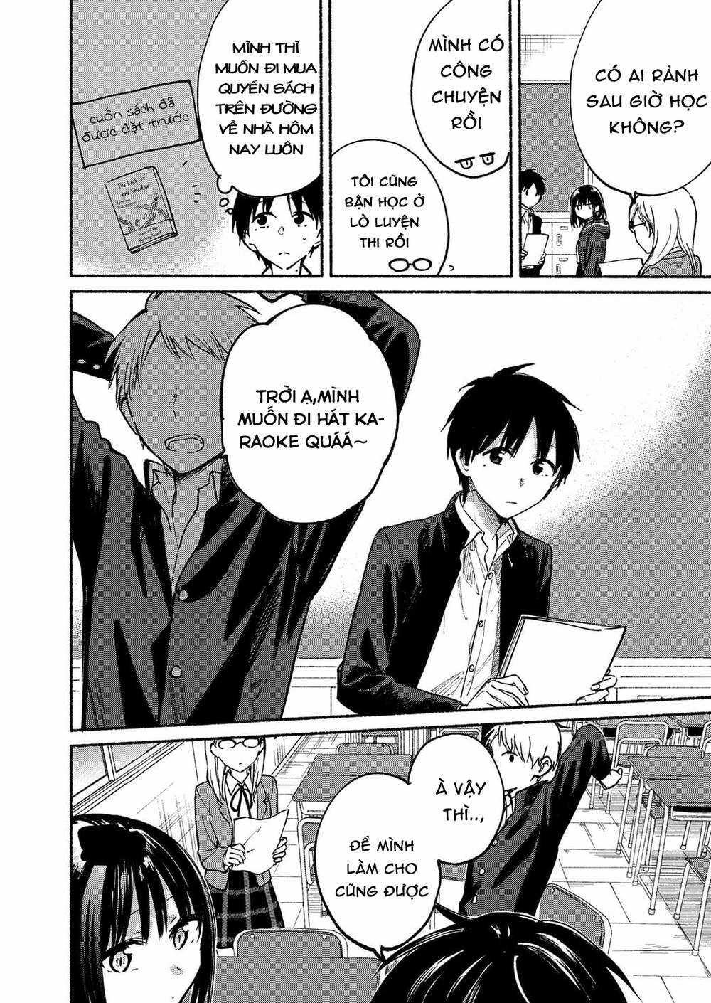 Cô Nàng Mèo Ngủ Gật Và Chàng Trai Hướng Nội Chapter 6 trang 7