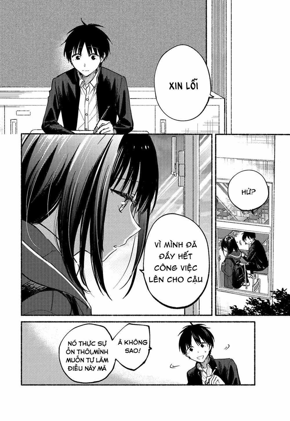 Cô Nàng Mèo Ngủ Gật Và Chàng Trai Hướng Nội Chapter 6 trang 9