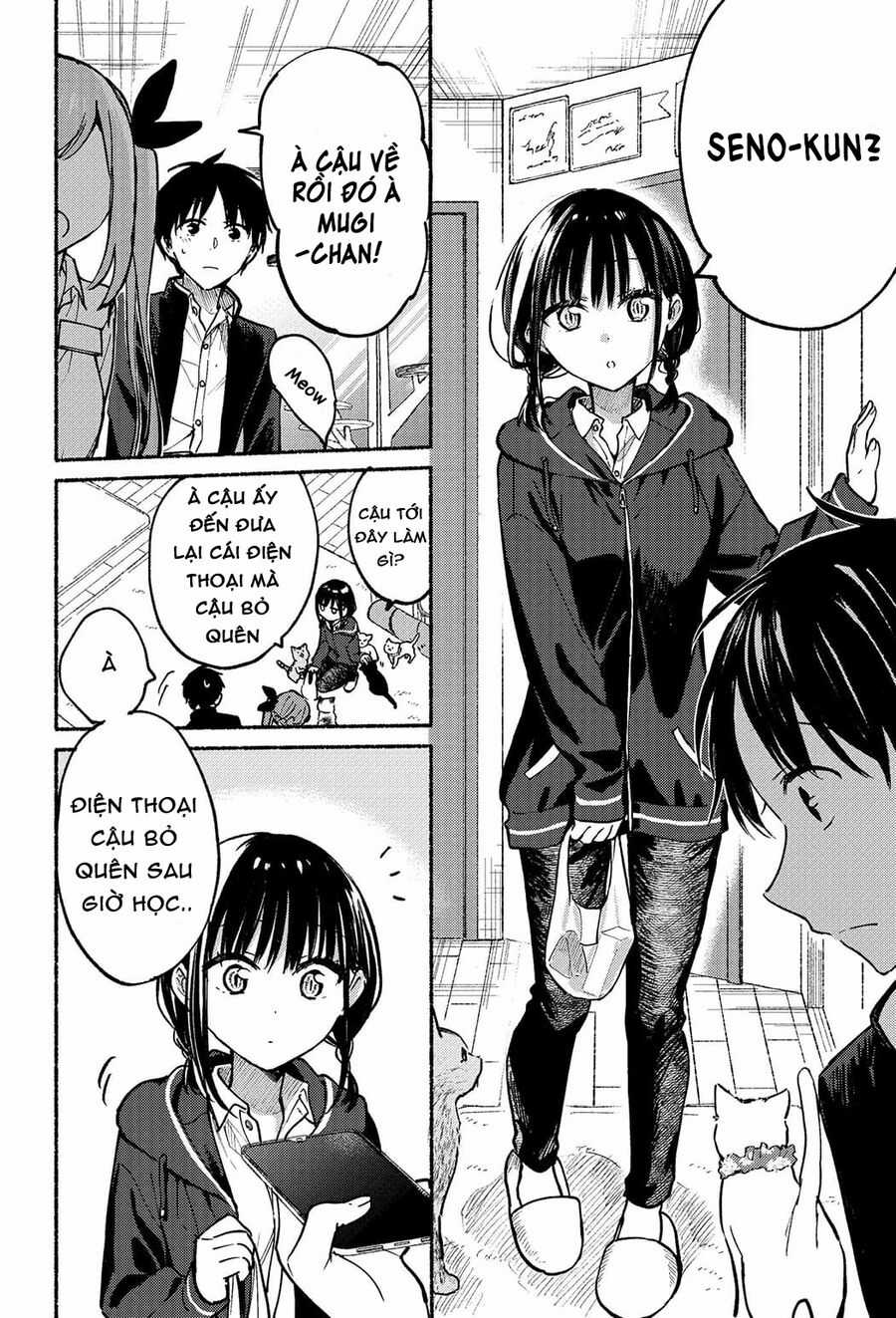 Cô Nàng Mèo Ngủ Gật Và Chàng Trai Hướng Nội Chapter 7 trang 19