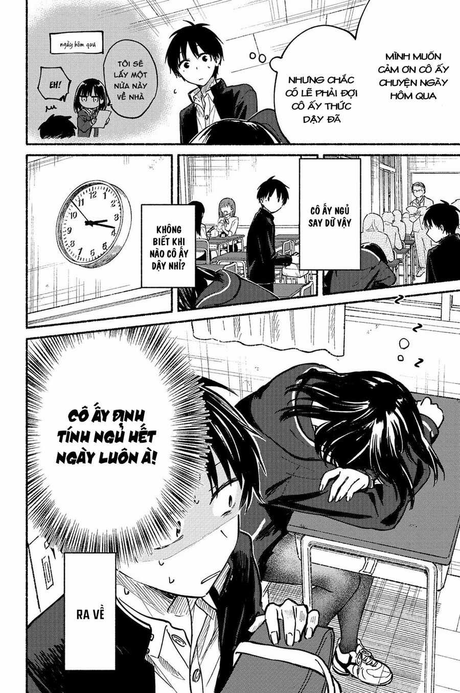 Cô Nàng Mèo Ngủ Gật Và Chàng Trai Hướng Nội Chapter 7 trang 3