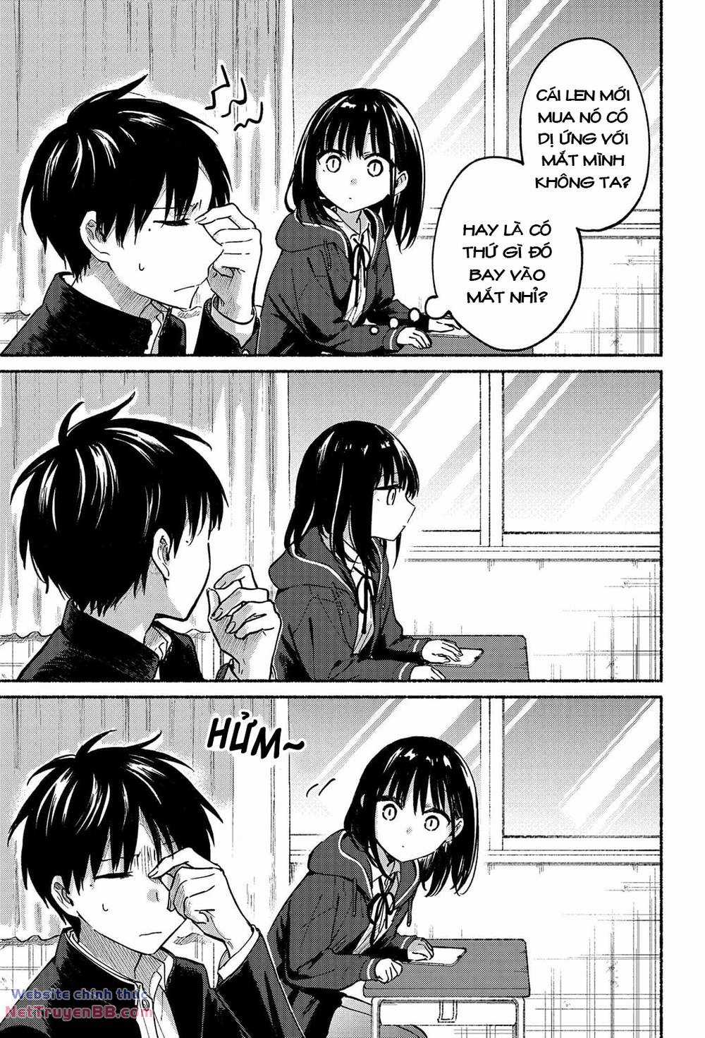 Cô Nàng Mèo Ngủ Gật Và Chàng Trai Hướng Nội Chapter 9 trang 12