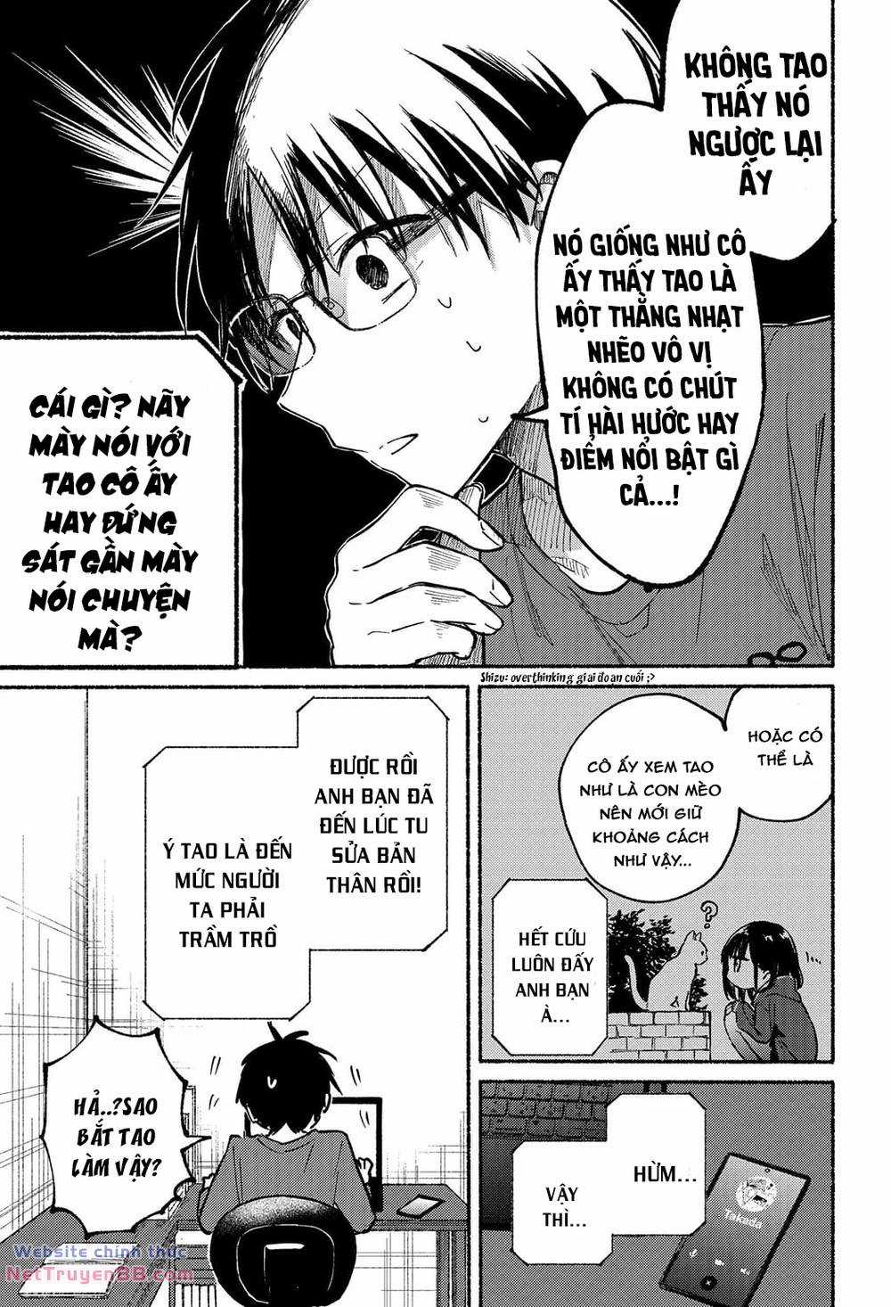 Cô Nàng Mèo Ngủ Gật Và Chàng Trai Hướng Nội Chapter 9 trang 4