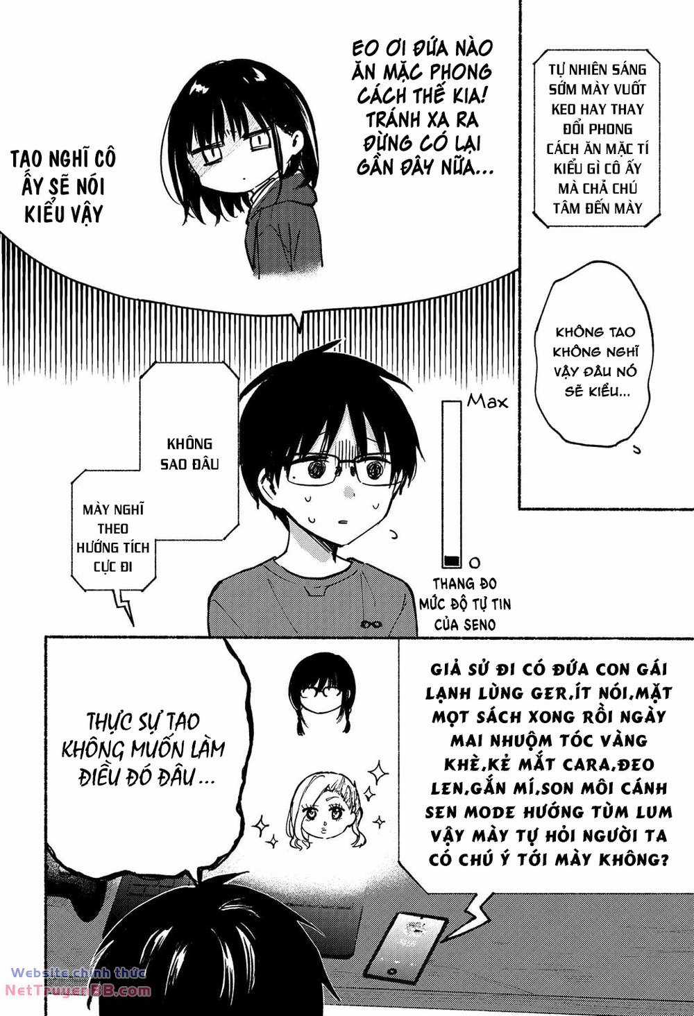 Cô Nàng Mèo Ngủ Gật Và Chàng Trai Hướng Nội Chapter 9 trang 5