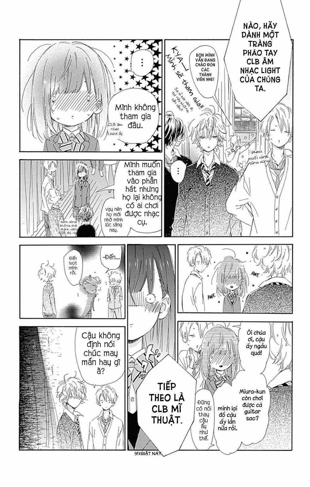 Cô Nàng Nhút Nhát Uka-Chan Chapter 33 trang 9