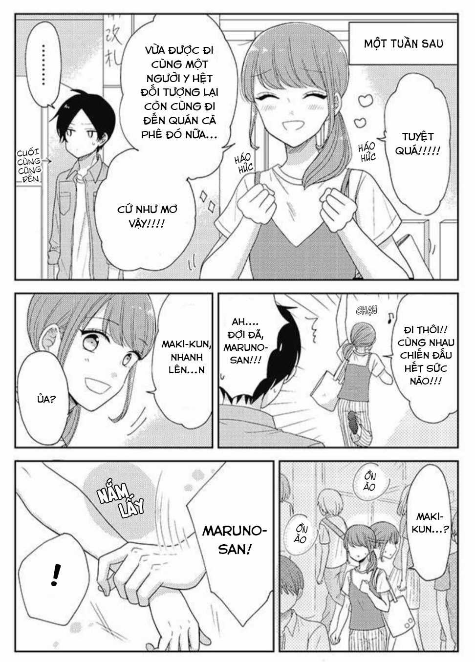 Cô nàng otaku và chàng nam sinh trung học Chapter 10 trang 3