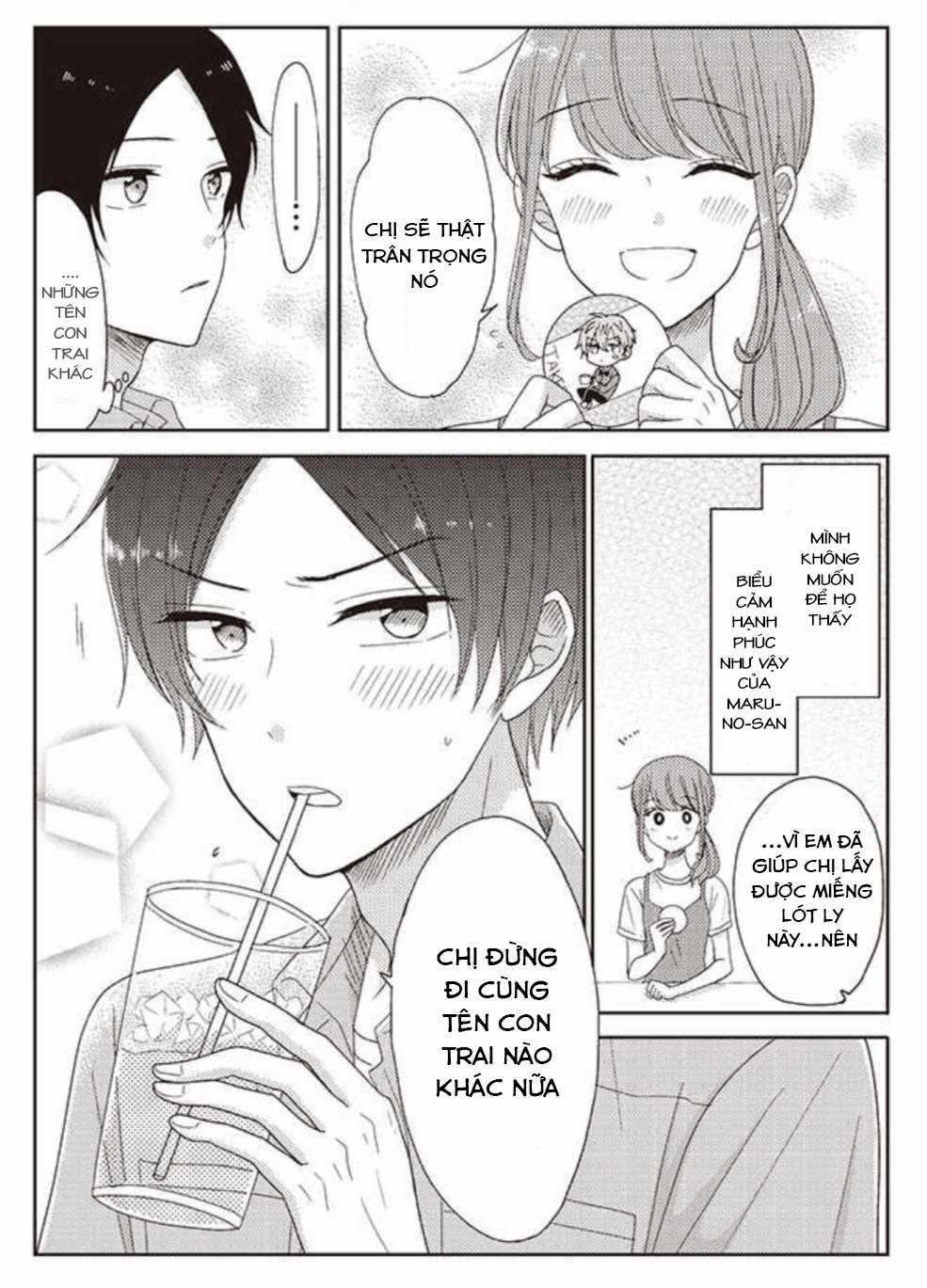 Cô nàng otaku và chàng nam sinh trung học Chapter 11 trang 4