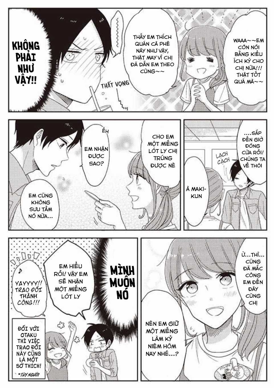 Cô nàng otaku và chàng nam sinh trung học Chapter 11 trang 5