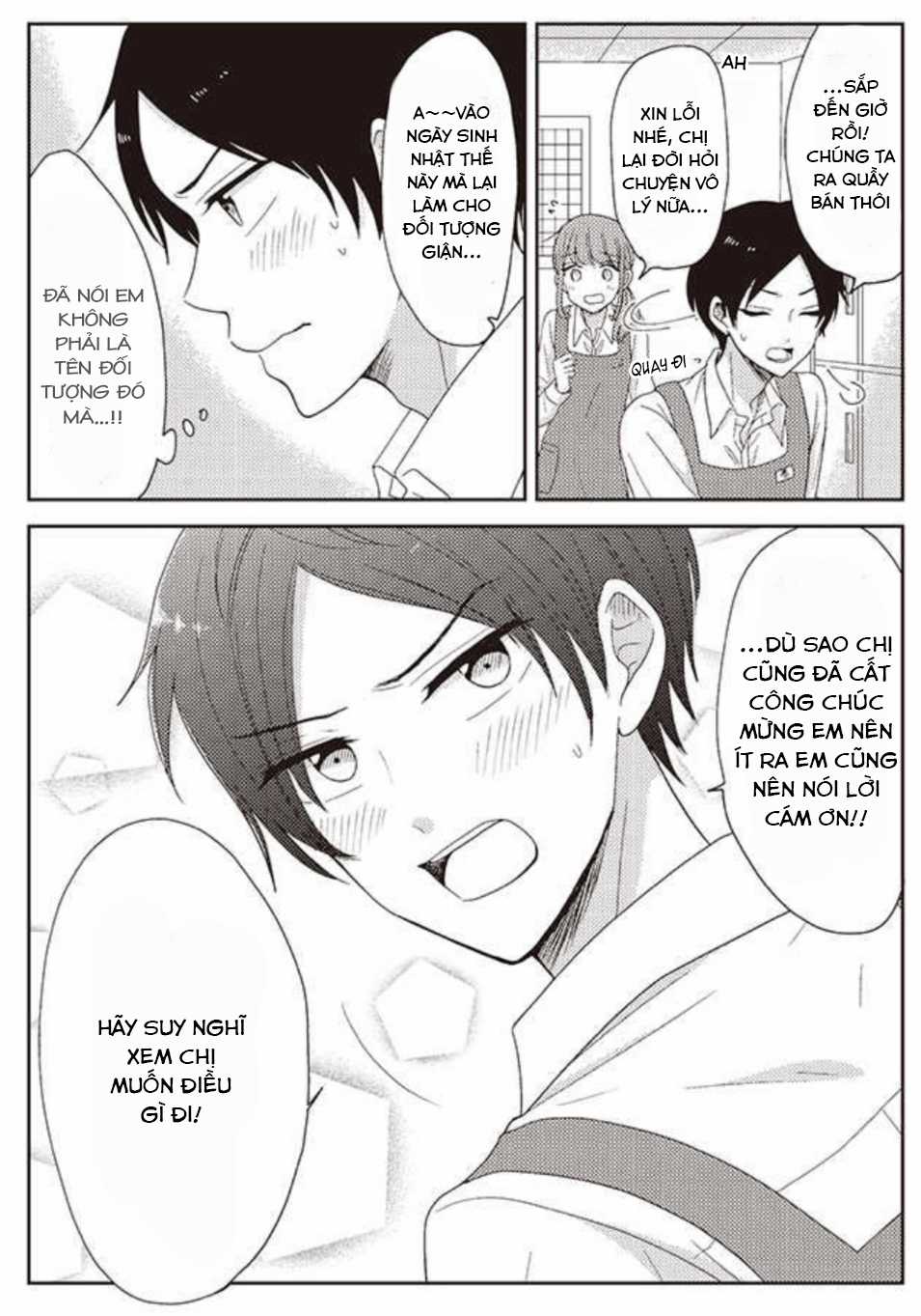 Cô nàng otaku và chàng nam sinh trung học Chapter 12 trang 4