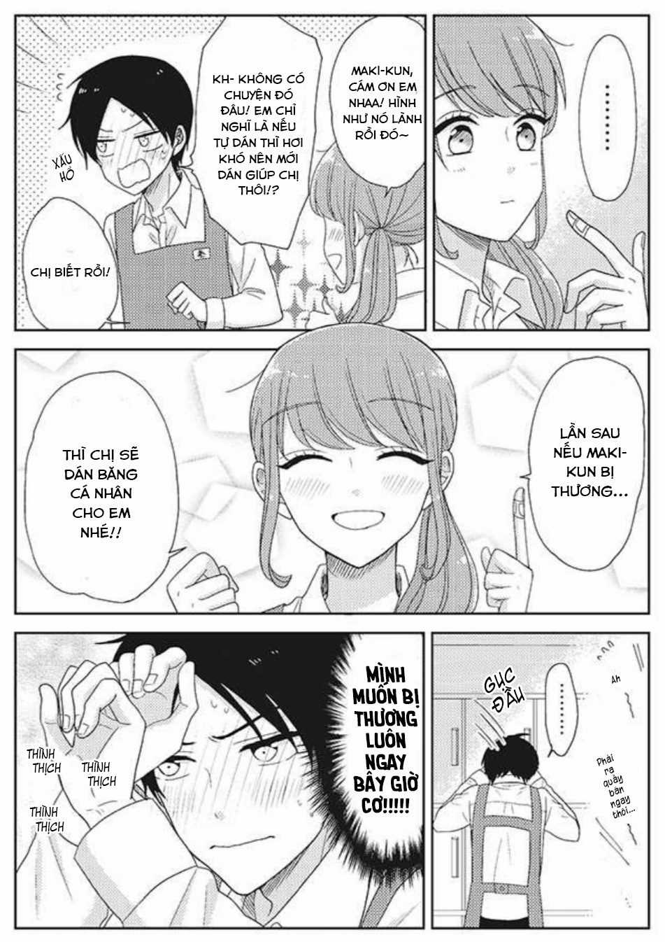 Cô nàng otaku và chàng nam sinh trung học Chapter 15 trang 5