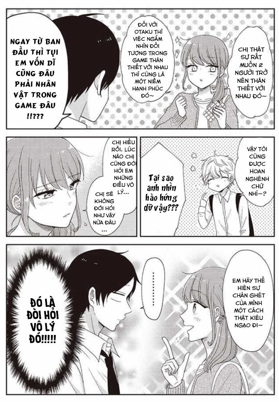 Cô nàng otaku và chàng nam sinh trung học Chapter 16 trang 3