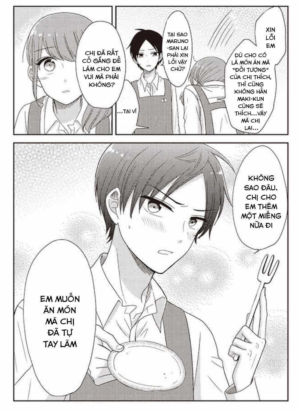 Cô nàng otaku và chàng nam sinh trung học Chapter 19 trang 4