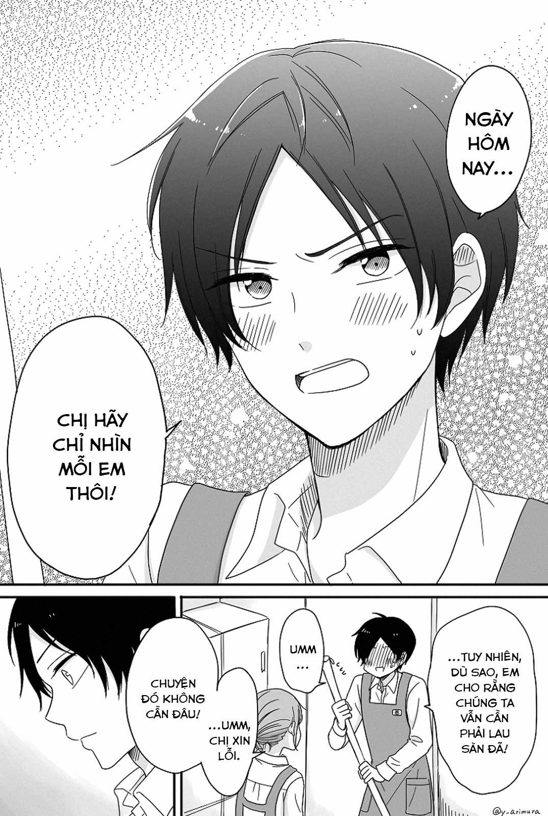 Cô nàng otaku và chàng nam sinh trung học Chapter 4 trang 4