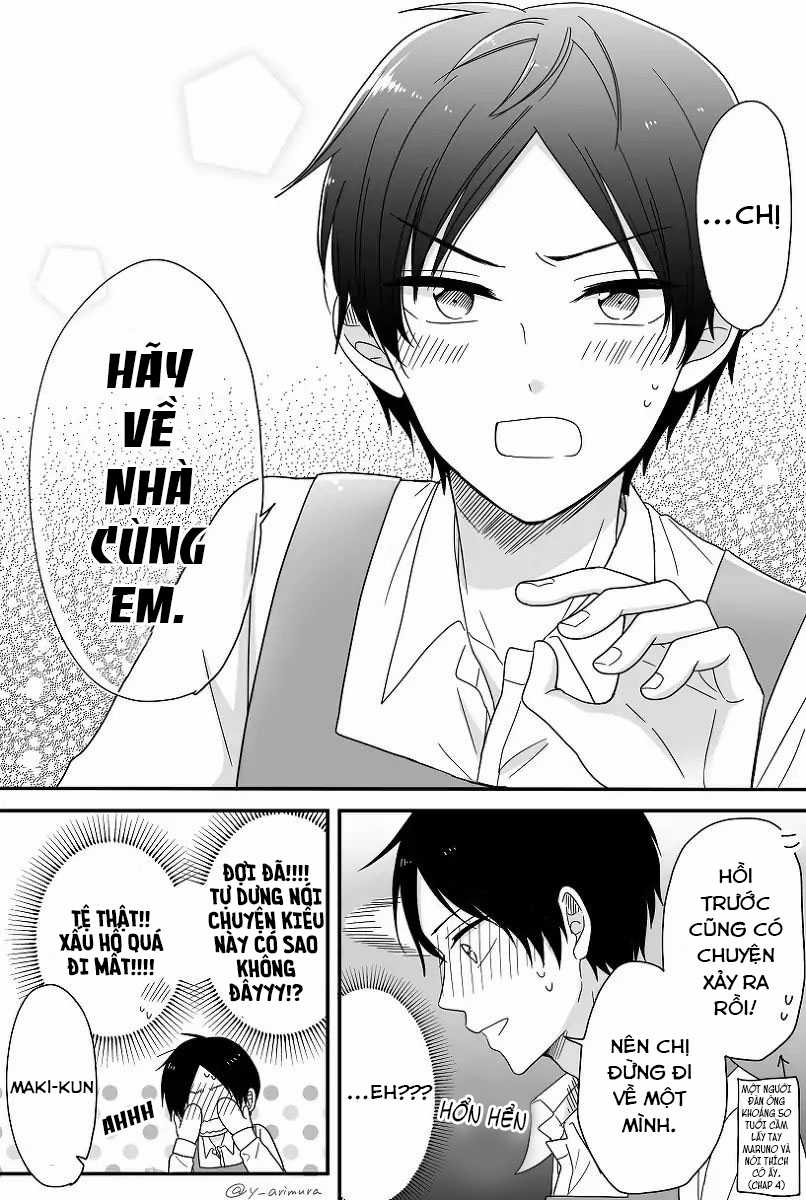 Cô nàng otaku và chàng nam sinh trung học Chapter 6 trang 4