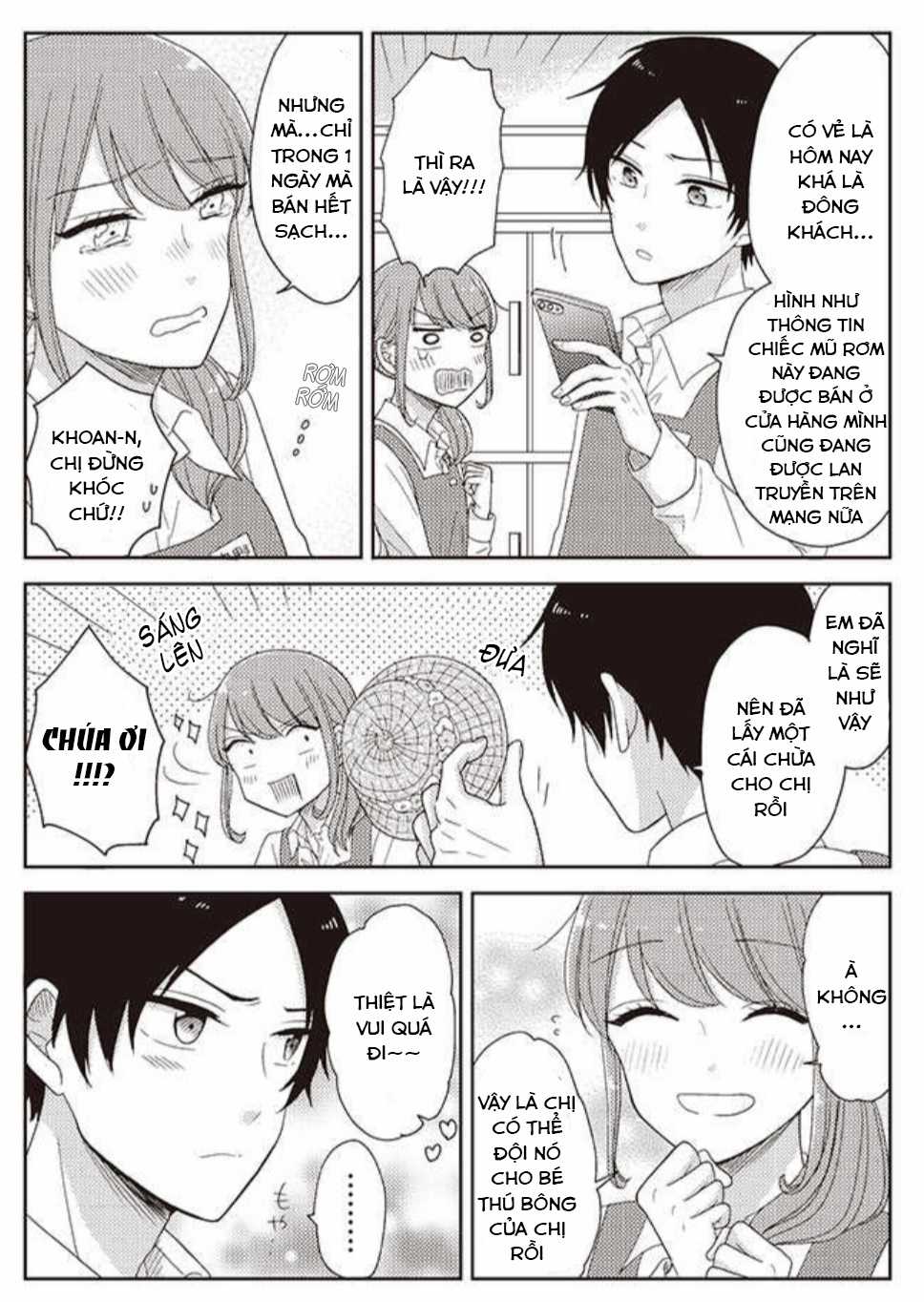 Cô nàng otaku và chàng nam sinh trung học Chapter 9 trang 3