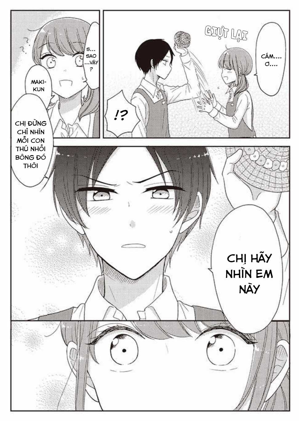 Cô nàng otaku và chàng nam sinh trung học Chapter 9 trang 4
