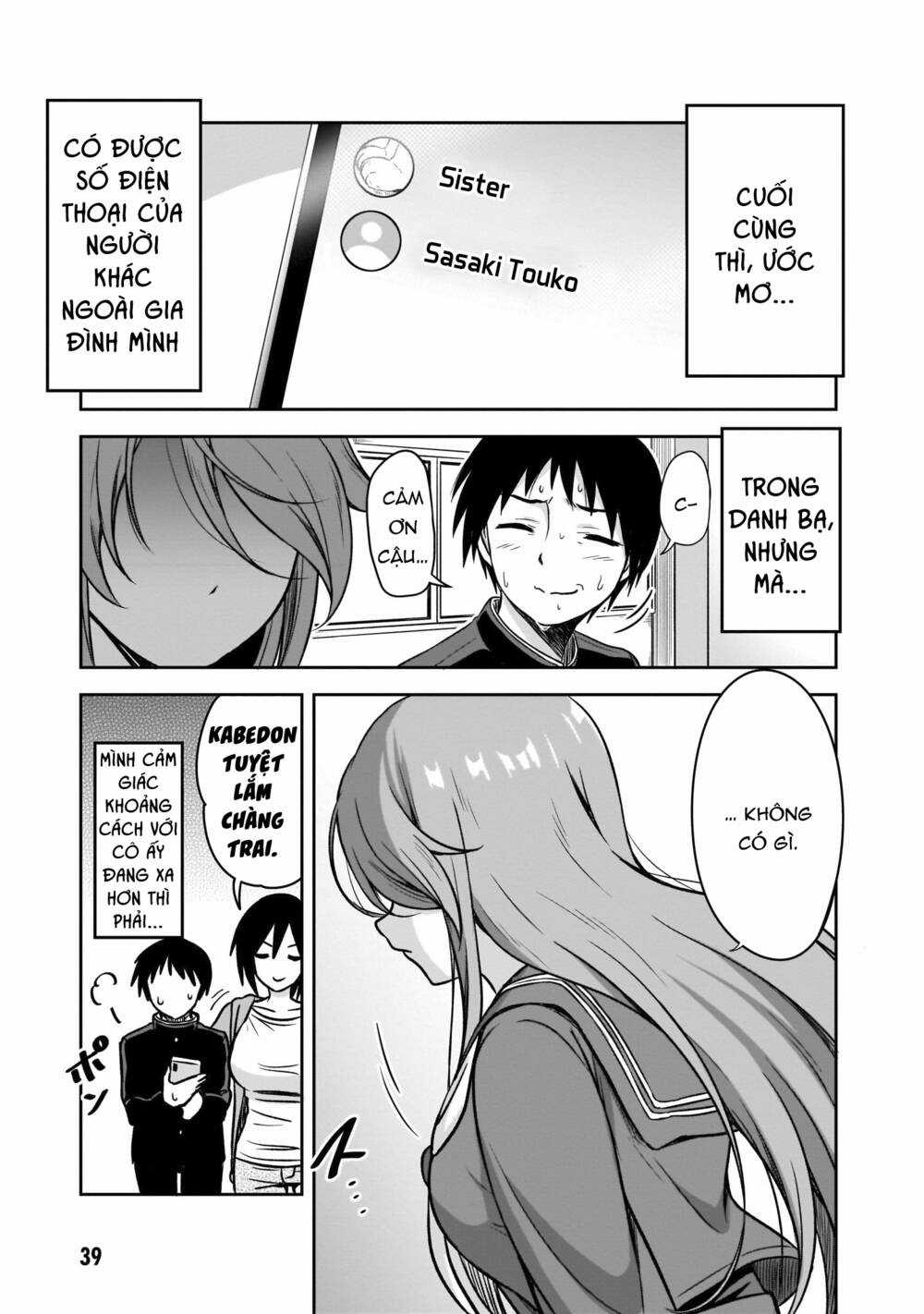 Cô Nàng U Ám Cùng Lớp Của Tôi Chapter 3 trang 9