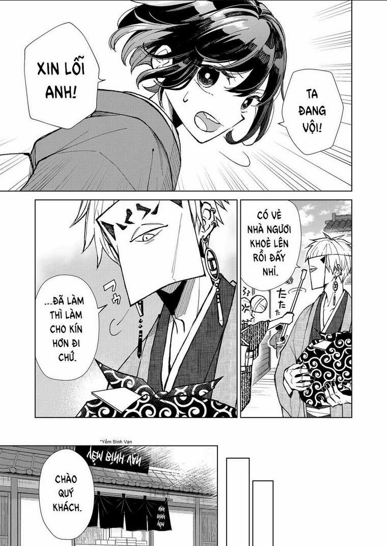 Cô Nàng Xấu Xí Ở Phố Đèn Đỏ Chapter 15 trang 10