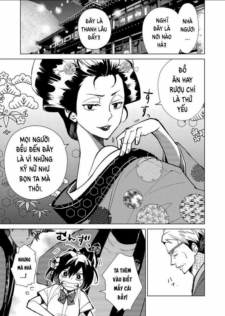 Cô Nàng Xấu Xí Ở Phố Đèn Đỏ Chapter 3 trang 11