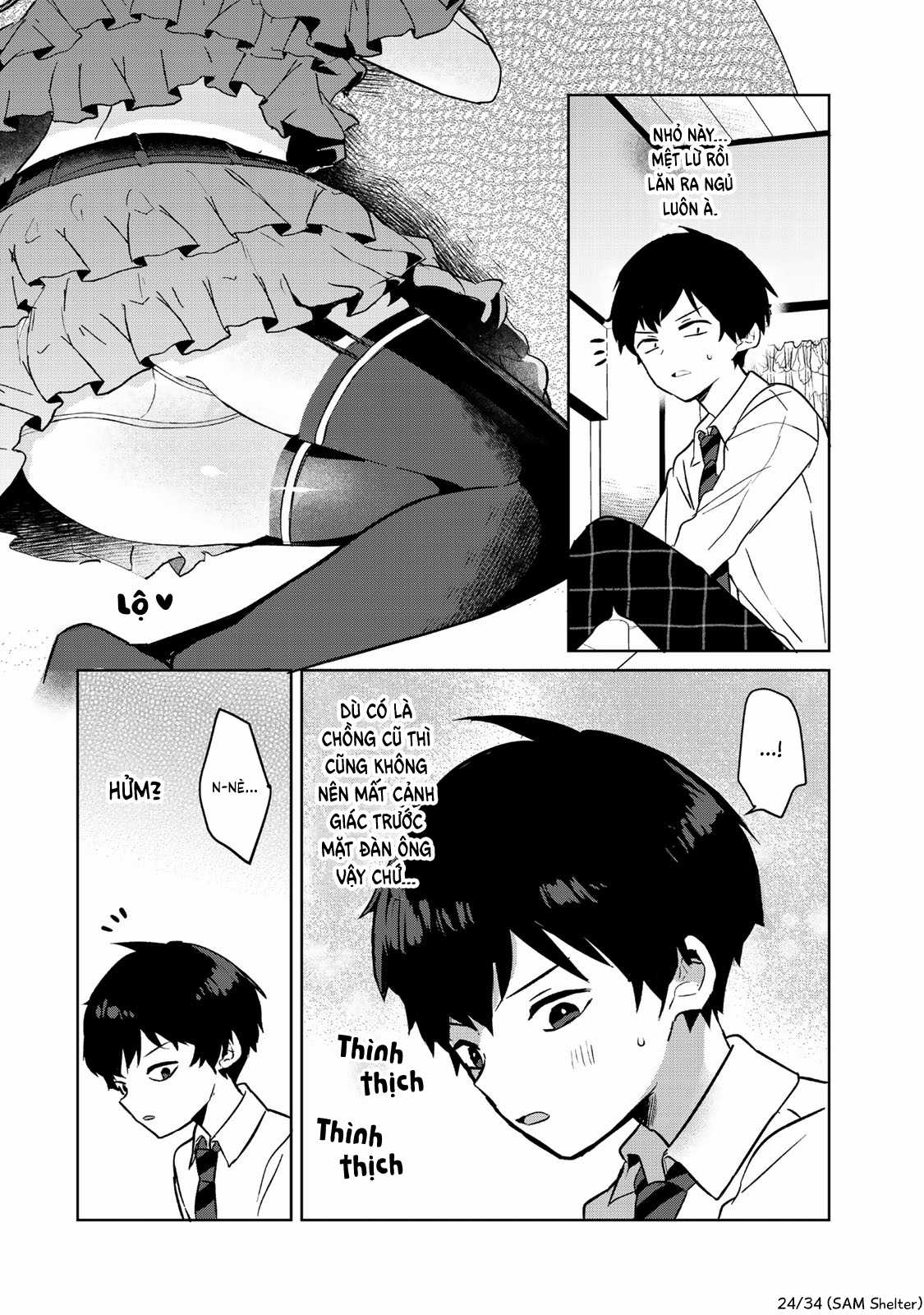 Có Nhỏ Vợ Cũ Hồi Xuân Trong Lớp Tôi Chapter 4 trang 21