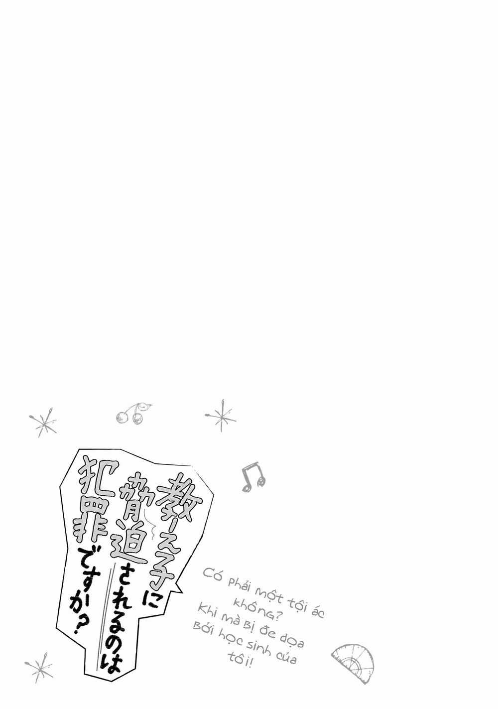 Có Phải Là Một Tội Ác Không? Khi Bị Đe Dọa Bởi Chính Học Sinh Của Bạn! Chapter 1 trang 27