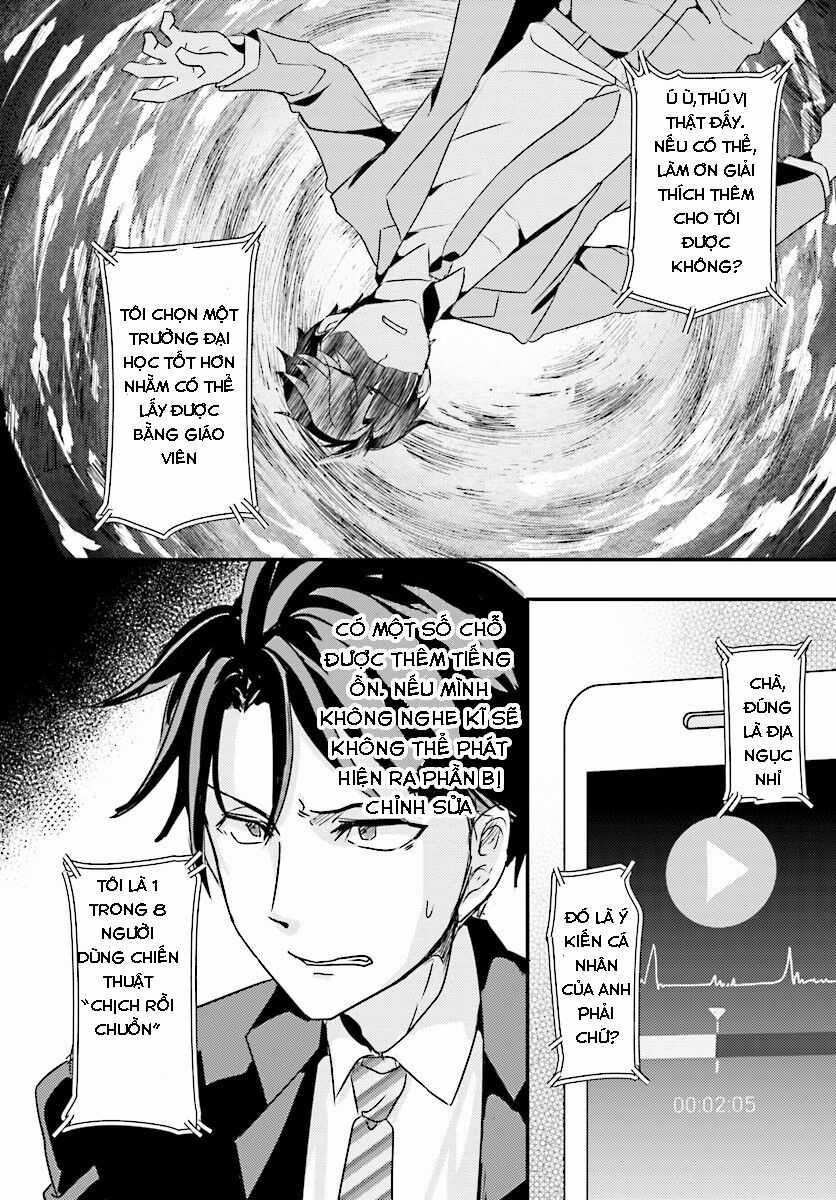 Có Phải Là Một Tội Ác Không? Khi Bị Đe Dọa Bởi Chính Học Sinh Của Bạn! Chapter 3 trang 11