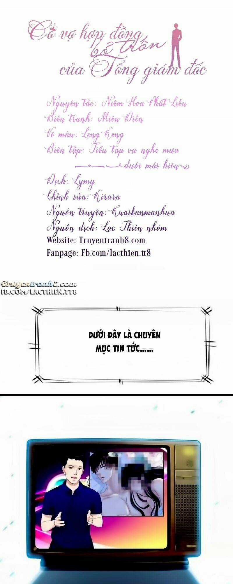 Cô Vợ Hợp Đồng Bỏ Trốn Của Tổng Giám Đốc Chapter 3 trang 7