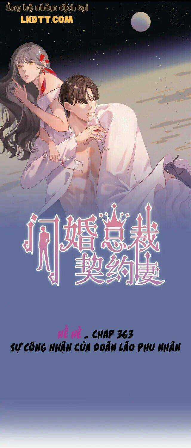 Cô Vợ Hợp Đồng Bỏ Trốn Của Tổng Giám Đốc Chapter 363 trang 0