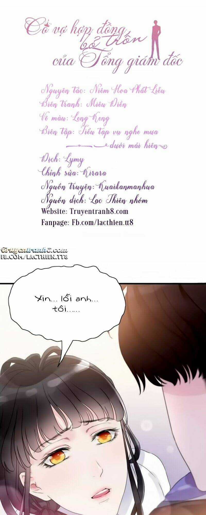 Cô Vợ Hợp Đồng Bỏ Trốn Của Tổng Giám Đốc Chapter 4.2 trang 3